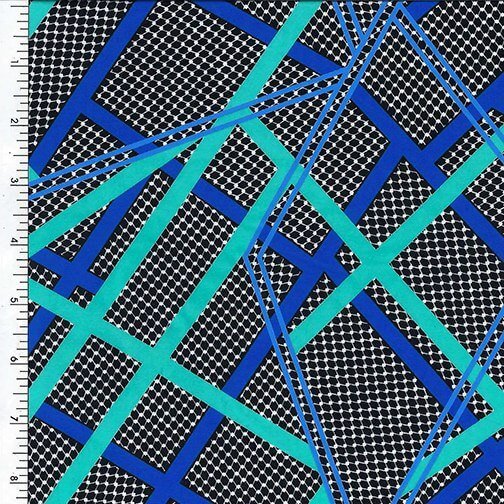 SP - NP2815 Interwind Box Nylon Spandex Digitally Wet Print - Spandexbyyard
