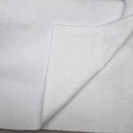 SP-TW450 PFP Poly Face Veloured / Cotton Back Towel Fabric Ready For Dye-Sublimation - Spandexbyyard