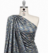 SP - X6 | Yarn - Dye Multi Color Space Dye Alpha - Tek Mid Weight with MaxDri Microblok - Spandexbyyard