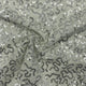 Sportek Stretch Mesh with Silver Sequin - Spandexbyyard