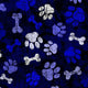 SPT 6630 PAWS AND BONES - Spandexbyyard