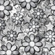 SPT 6639 Flower Stars - Spandexbyyard