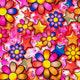SPT 6639 Flower Stars - Spandexbyyard
