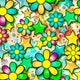 SPT 6639 Flower Stars - Spandexbyyard