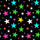 SPT_6645 Multi Stars - Spandexbyyard