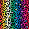 Rainbow Leopard Print Design - Spandexbyyard