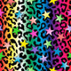 Rainbow Leopard Print Design - Spandexbyyard