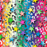 Rainbow Leopard Print Design - Spandexbyyard