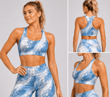 SWO1763-8 Marbled Abstract Printed Spandex Fabric – Stretch Fabric for Activewear, Swimwear & Leggings by the Yard - Spandexbyyard