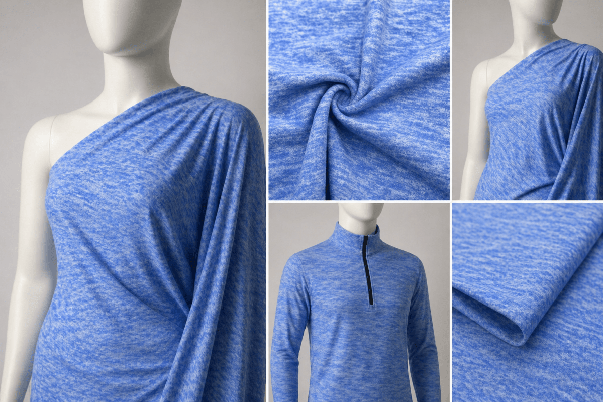 Zirotek Extreme Fleece Fabric by the Yard – Performance Poly Fleece (ZH - 630) - Spandexbyyard