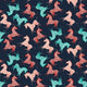 01263 Zebra Multicolor - Spandexbyyard