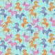 01263 Zebra Multicolor - Spandexbyyard