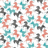 01263 Zebra Multicolor - Spandexbyyard