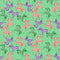 01263 Zebra Multicolor - Spandexbyyard