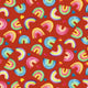40661 Rainbow Heart Xs - Spandexbyyard