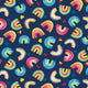 40661 Rainbow Heart Xs - Spandexbyyard