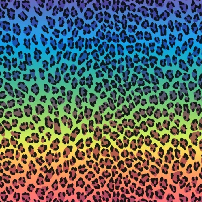 40928 Mini Leo Ombre Horiz - Spandexbyyard