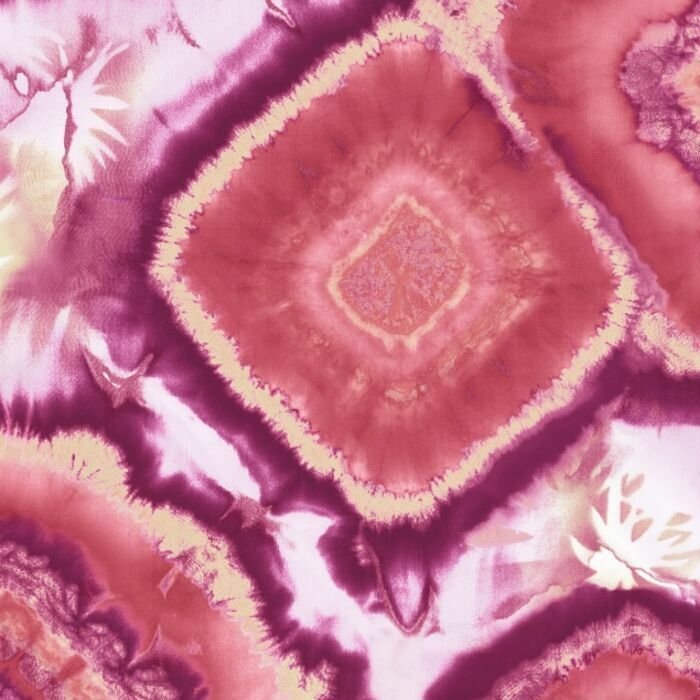 89188 Tie Dye Palm - Spandexbyyard