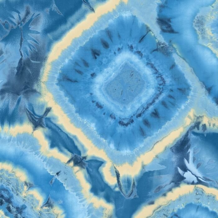 89188 Tie Dye Palm - Spandexbyyard