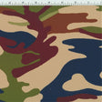 97205 - 1014 Camouflage Multicolor - Spandexbyyard