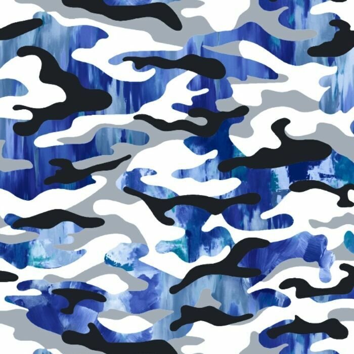98235 Painted Camouflage S - Spandexbyyard
