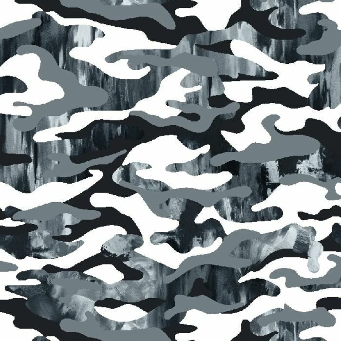Painted Camouflage Spandex Fabric – Artistic Camo Stretch Fabric