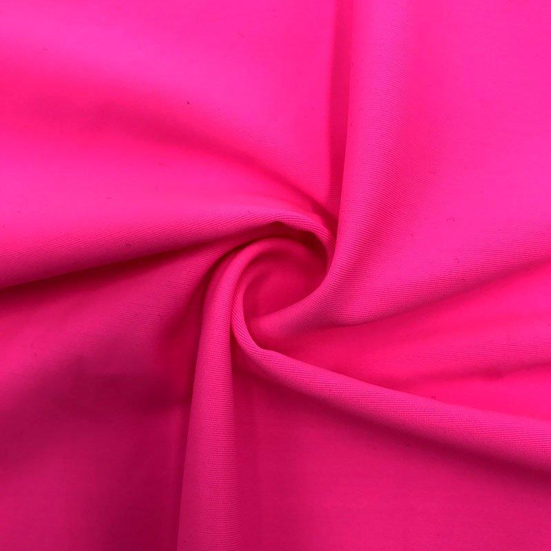 Hot Pink Shiny Tricot Spandex, Pink Fabric
