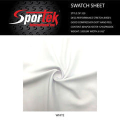 SP-320 Sportek Performance Stretch JerseySpandex, Moisture Management Mesh and PQSpandexByYard/SportekSpandexbyyard