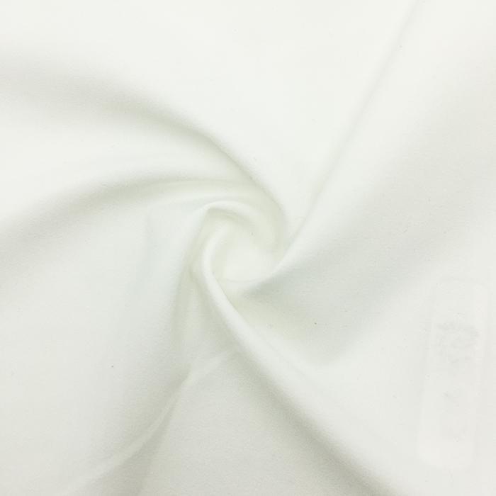 Polyester Lycra Spandex 4 way stretch White Matt Finish - Discount Designer  Fabric 