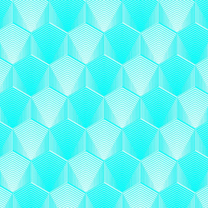 Aqua Prism Geo