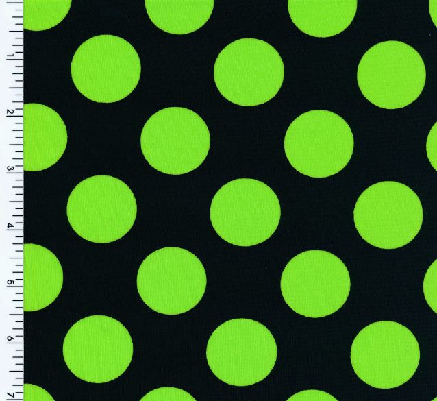 1 POLKA DOT | simple, polka dot, circle Nylon Spandex Tricot MatteSpandex, Wet PrintSpandexByYard/SportekSpandexbyyard