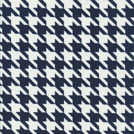 Hound-D-SW Houndstooth Printed Spandex Fabric – 220 GSM Stretch Fabric for Swimwear & Activewear by the Yard - Spandexbyyard