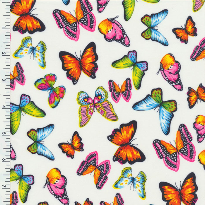 SCP252-00 ButterfliesSpandex, Poly & Nylon Spandex Tricot PrintsSpandexByYard/SportekSpandexbyyard