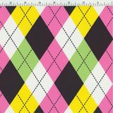 P - 98483 color 1022 Argyle Stitching - Spandexbyyard