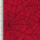 P - F78 - SPIDER | Halloween, web, spiderweb Printed Spandex - Spandexbyyard