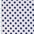 p - scp294 - 58 white/Navy dot | Printed Spandex - Spandexbyyard