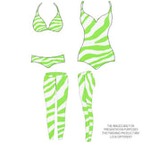 P - SCP443 | Printed Spandex Neon Orange - Spandexbyyard