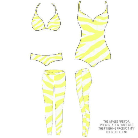 P - SCP443 | Printed Spandex Neon Orange - Spandexbyyard