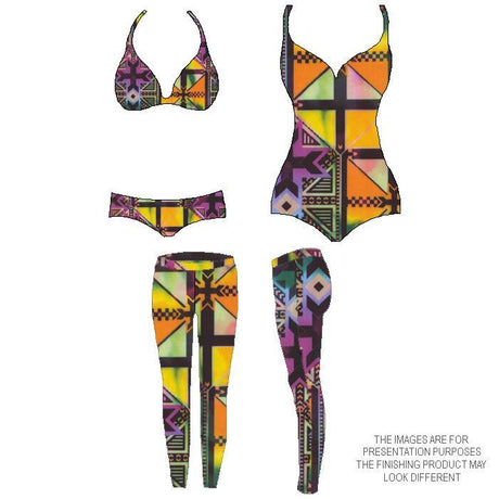 P - SPT07 Printed Spandex - Spandexbyyard