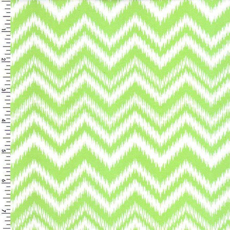 P - SPT10 - 05 | chevron, wave, Printed Spandex - Spandexbyyard