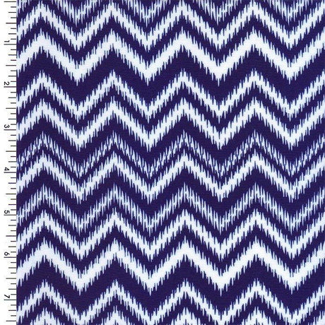 P - SPT10 - 07 | chevron, Printed Spandex Printed Spandex - Spandexbyyard