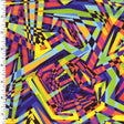 P - SPT101 - 01 | geometric, abstract, Printed Spandex - Spandexbyyard