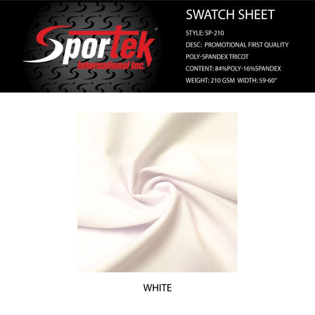 SP - 210 Promotional First Quality Poly - Spandex Tricot - Spandexbyyard
