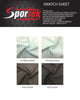 SP - 2555 Sportek Mid - weight Dryflex 4 - way stretch woven with DWR finish and moisture management - Spandexbyyard