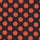 SP - DOT - Black/Neon Orange - Spandexbyyard