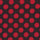 SP - DOT - Black/Red | red, Printed Spandex - Spandexbyyard