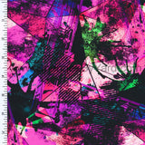 SP - NP2622 Color Dance Nylon Spandex Digitally Wet Print - Spandexbyyard