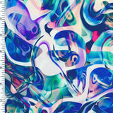 SP - NP2635 Smoky Bubble Nylon Spandex Digitally Wet Print - Spandexbyyard