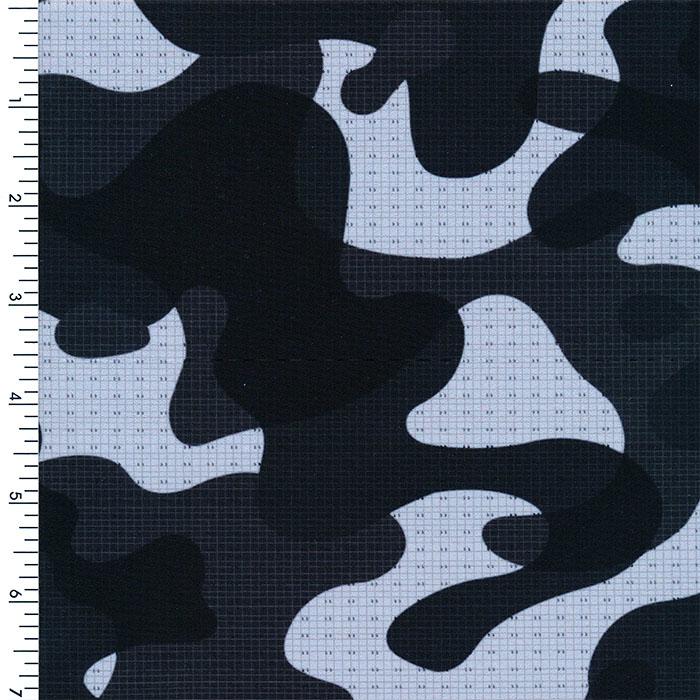 SP - NP2638 Textured Camo Dots Nylon Spandex Digitally Wet Print - Spandexbyyard