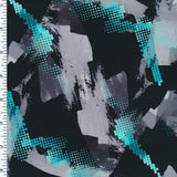 SP - NP2642 Abstract Race Nylon Spandex Digitally Wet Print - Spandexbyyard